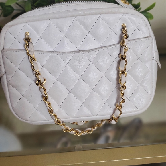 CHANEL 24K GOLD PLATED CAMERA BAG - Picture 12 of 12